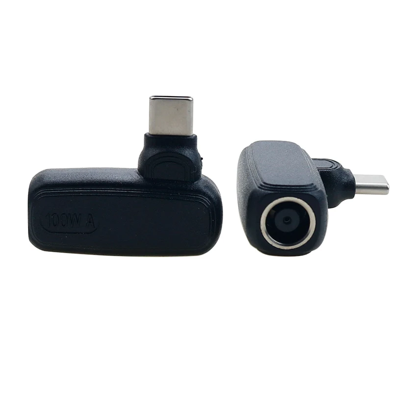 Adaptador de enchufe Universal para ordenador portátil, convertidor de fuente de alimentación PD, 100W DC, hembra a USB tipo C macho, 1 unidad - imagen 2