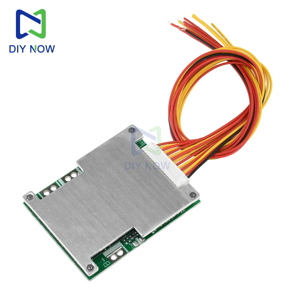 Placa de protección BMS 13S 50A/60A 10S 30A mismo puerto dividido con tablero de protección de batería de litio de vehículo eléctrico equilibrado - imagen 2