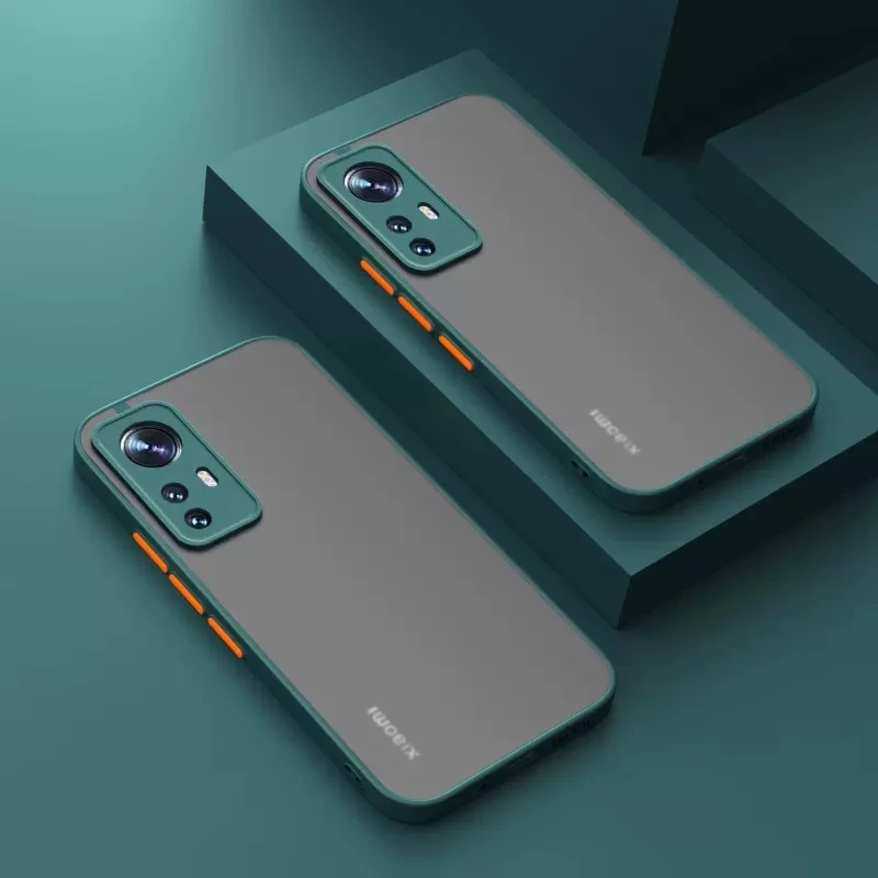Funda de teléfono a prueba de golpes para Xiaomi Mi 14T 13T 12T 14 12 13 11 Lite 5G NE 12X Poco X5 X3 NFC F3 F5 Pro, funda trasera dura con marco suave - imagen 3