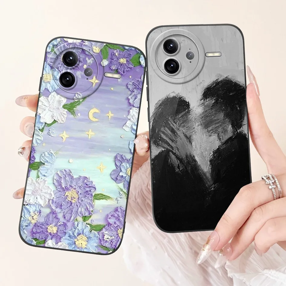 Funda para Xiaomi Poco F7 Pro F7 Ultra, Funda de silicona TPU suave pintada a la moda a prueba de golpes para Xiomi Poco F7Pro F7Ultra - imagen 4