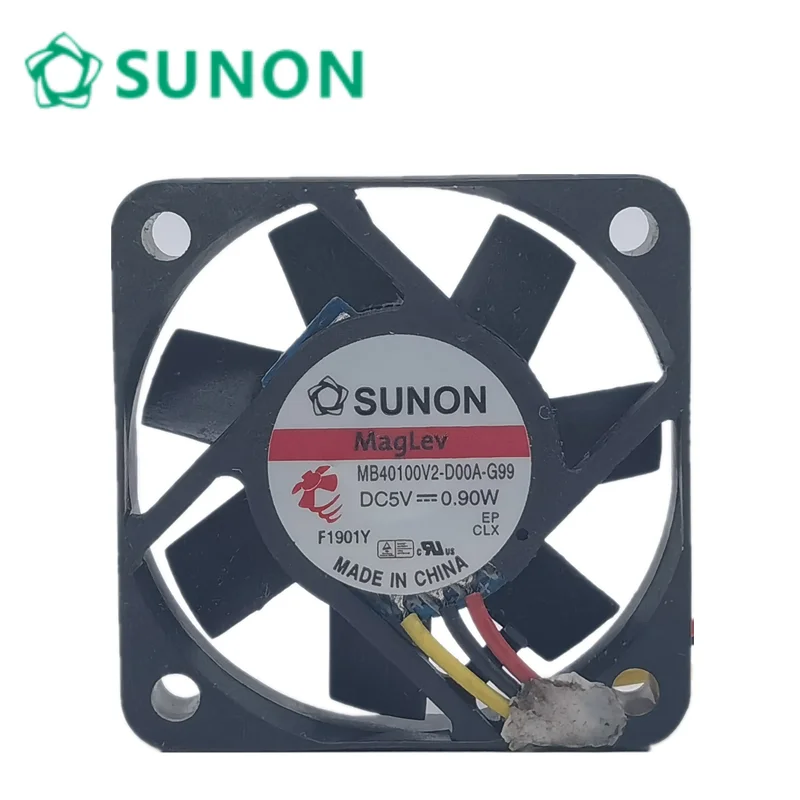 Sunon-ventilador de refrigeración para vitrinas, MB40100V2-D00A-G99, 5V, 0,90 w, 4010, 40x40x10mm, 4cm, nuevo