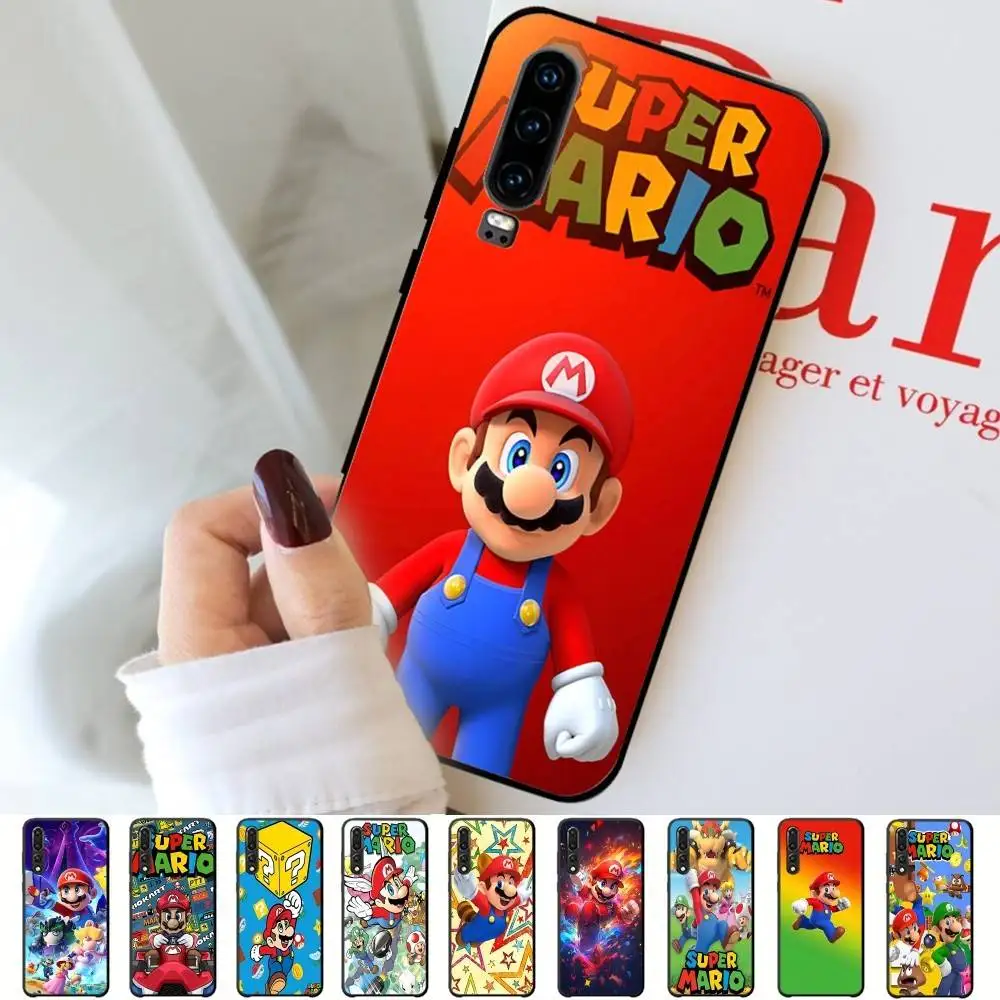 Funda de teléfono de dibujos animados de Anime Supers m-marios para Huawei P 8 9 10 20 30 40 50 Pro Lite Psmart Honor 10 lite 70 Mate 20lite - imagen 3