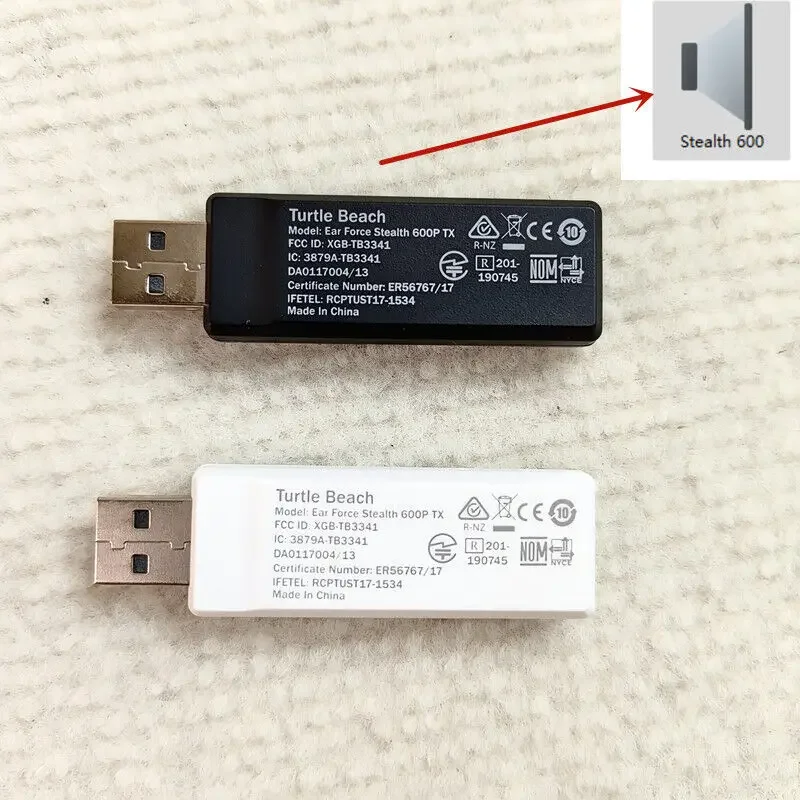 Receptor dongle USB Ear Force Stealth 600P TX para Turtle Beach Stealth 600 auriculares inalámbricos para PS4 - imagen 5