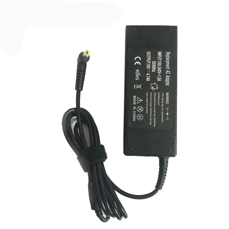 Cargador adaptador de ordenador portátil, 19V, 4.74A, 90W, 5,5x1,7mm, para ACER ASPIRE 5750G, 5755G, 7110, 9300, E1-531, E1-571G, M5-581G, 4925G - imagen 2