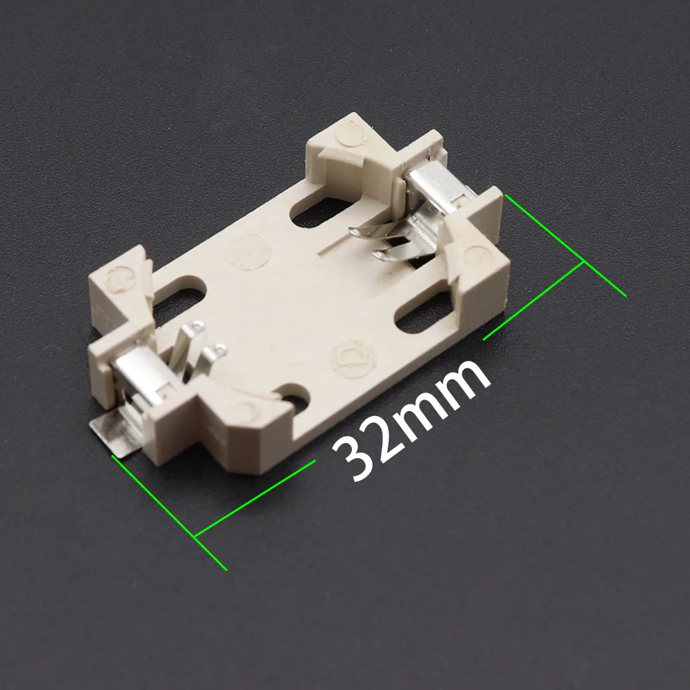 Soporte de batería CR2032 para FC SFC NES SNES N64 tarjeta de juego BS-6 BS-8 3V CR2025 CR2032 ML203 botón 5 uds - imagen 3