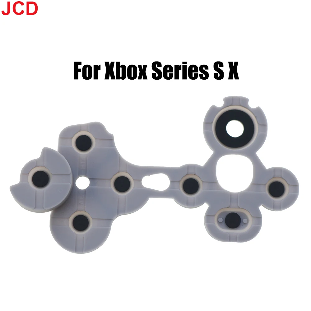 Goma conductora de 1 piezas para Xbox One Slim Xbox Series S X, almohadilla de botón para mando, pegamento conductor, accesorios de reparación de Gamepad - imagen 5