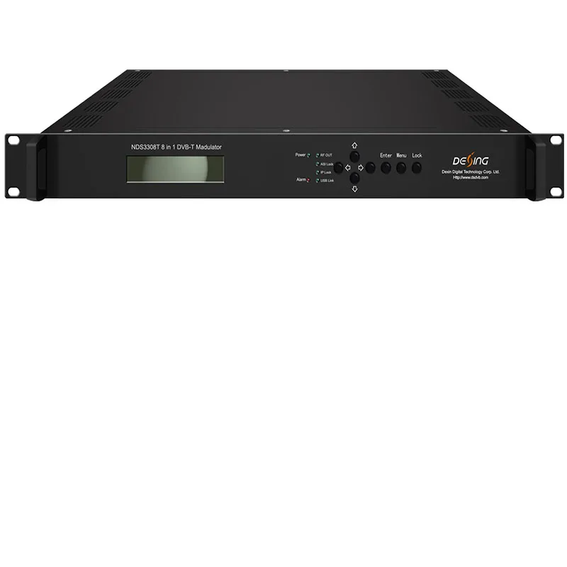 8 16 portador Ip a Rf Asi a Rf Ip Qam Cable equipo frontal Ip a Dvb-t Tdt Isdbt Dvb-c Ip a modulador Rf - imagen 2