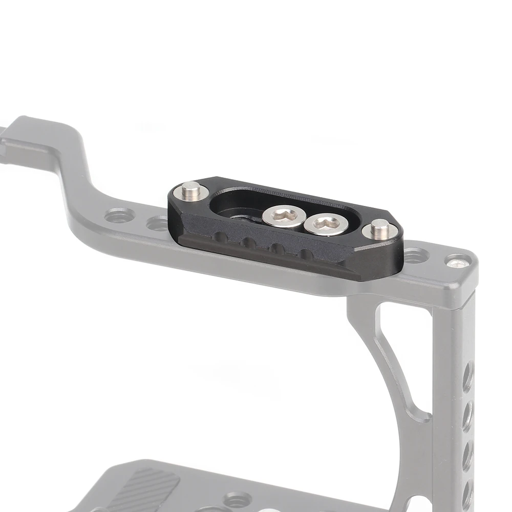 Riel NATO de seguridad de liberación rápida FOTGA, 4,9 cm de largo + tornillo de 1/4 "para mango NATO, jaula de cámara, placa de liberación rápida, cámara Fotografica - imagen 5