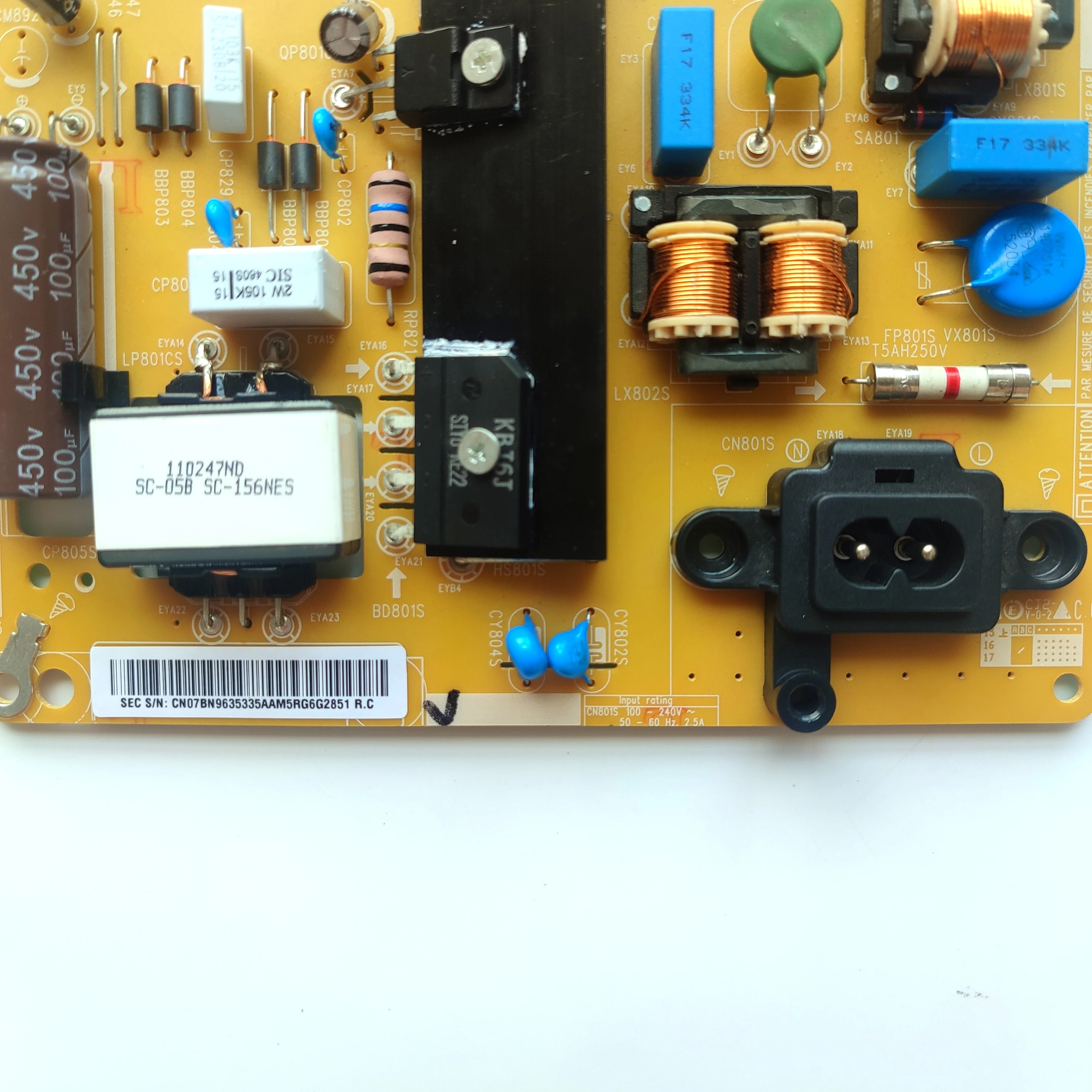 Nueva placa de alimentación BN96-35335A BN96-35335C para Samsung UA40JU5900 UE40JU6000 UE40JU6060 UN40JU6100 UN43JU6000 TV LCD - imagen 3