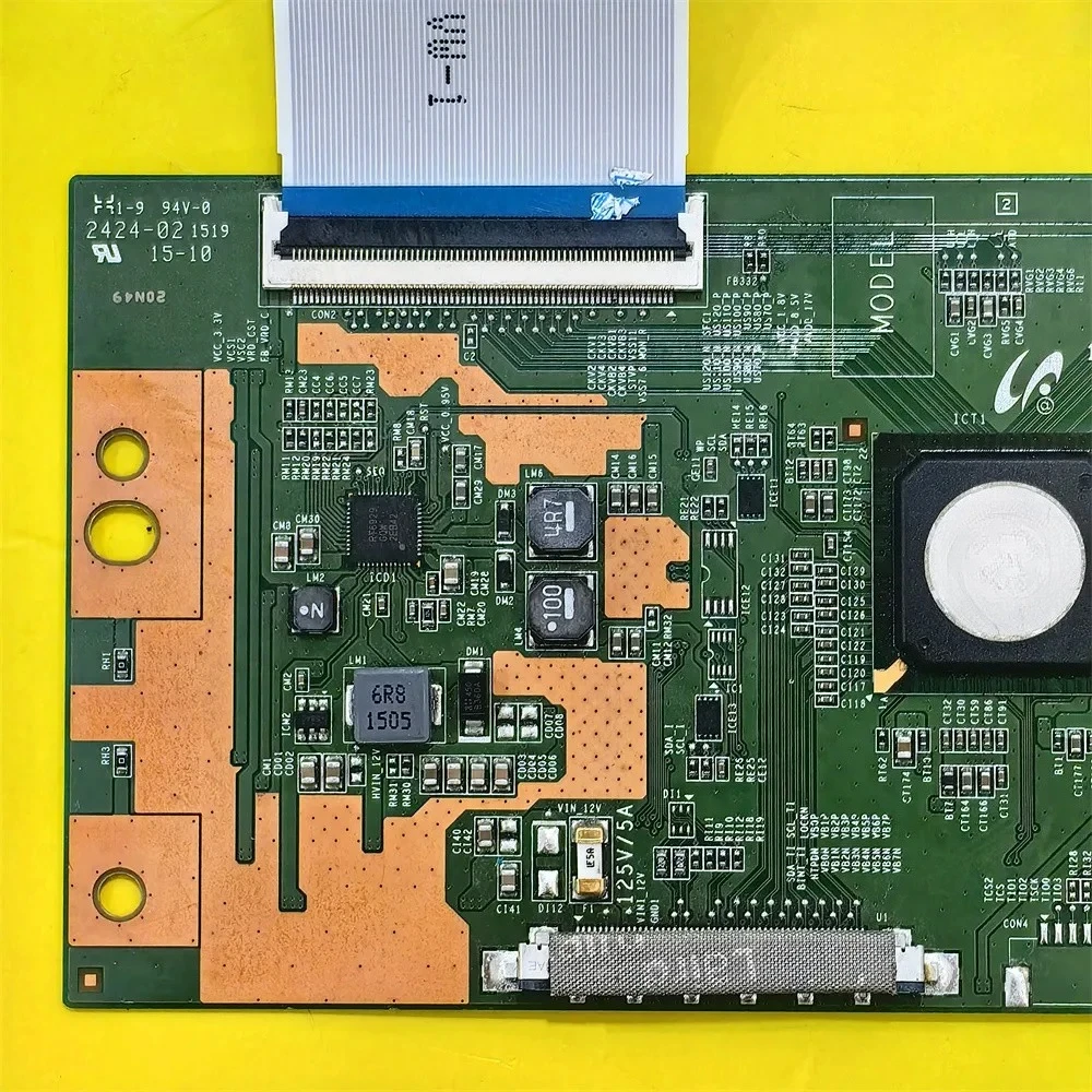Placa lógica de T-CON 15Y_S55FU11APCMTA3V0.1, se ha probado, funciona normalmente, adecuada para LJ94-33856C y KD-55X8000C - imagen 4