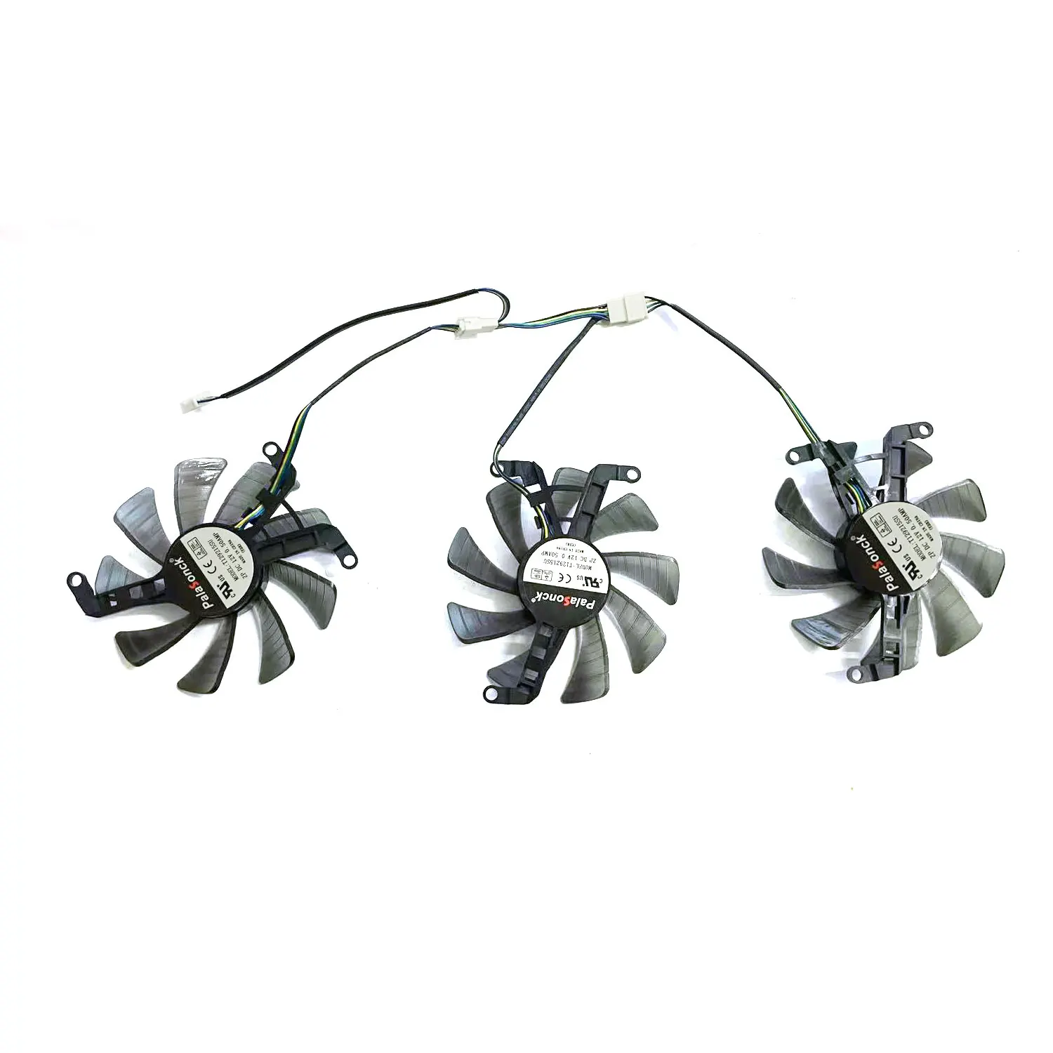 85MM 4PIN T 129215 Ventilador SU adecuado para PNY GeForce RTX 3070ti 3080 3080ti 3090 XLR8 UPRISING EPIC-X RGB Triple ventilador OC - imagen 2