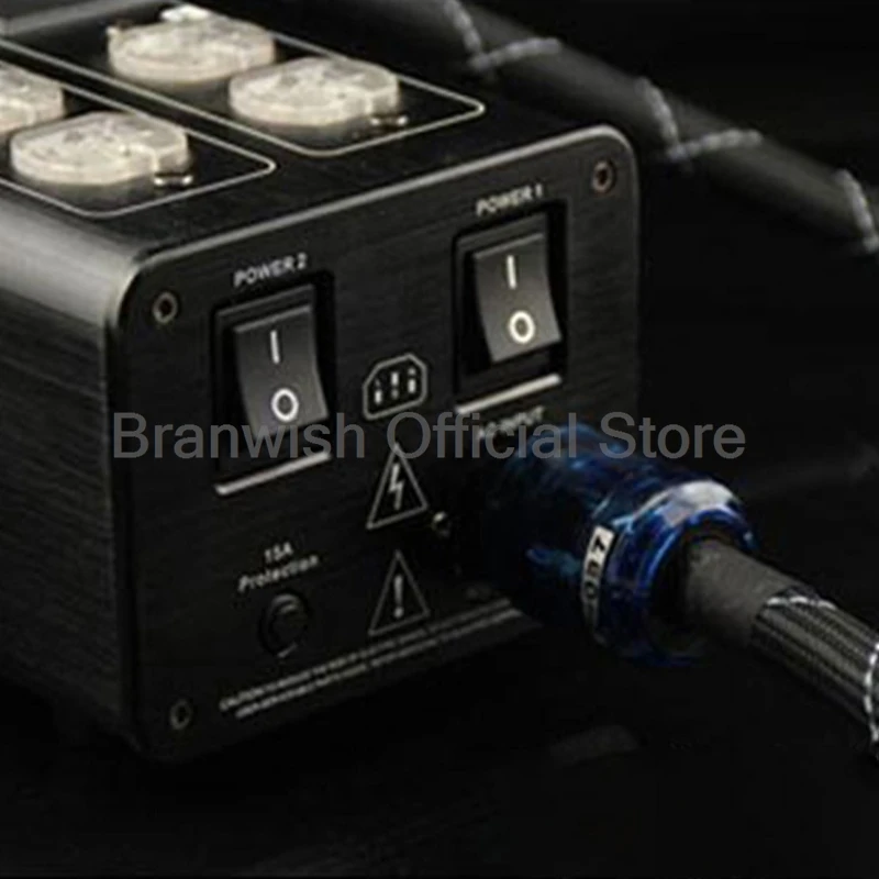 Cable de alimentación de cobre de alta pureza de 1,5 M para reproductor de CD, Cable amplificador de tubo, sistema de Audio HiFi, diseño blindado de baja impedancia - imagen 5