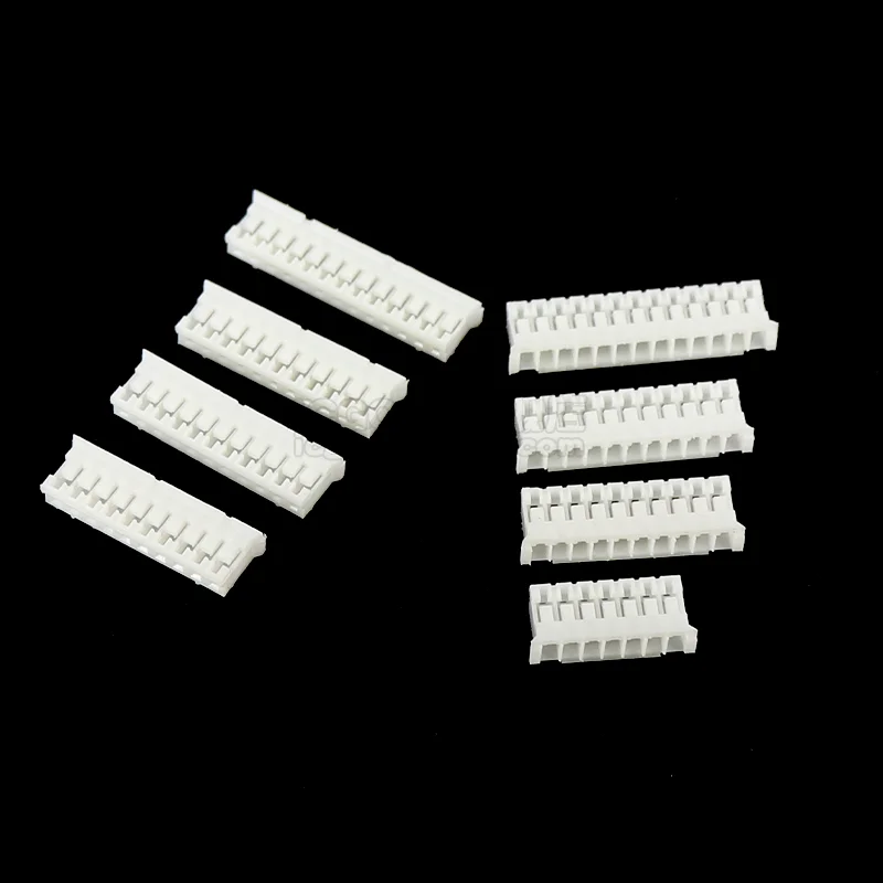 Conector de cable PH2.0, Terminal de paso de 2,0 MM, 50 piezas, 2/3/4/5/6/7/8/9/10/11/12/13/14/15/16p carcasa de plástico para enchufe PCB - imagen 3