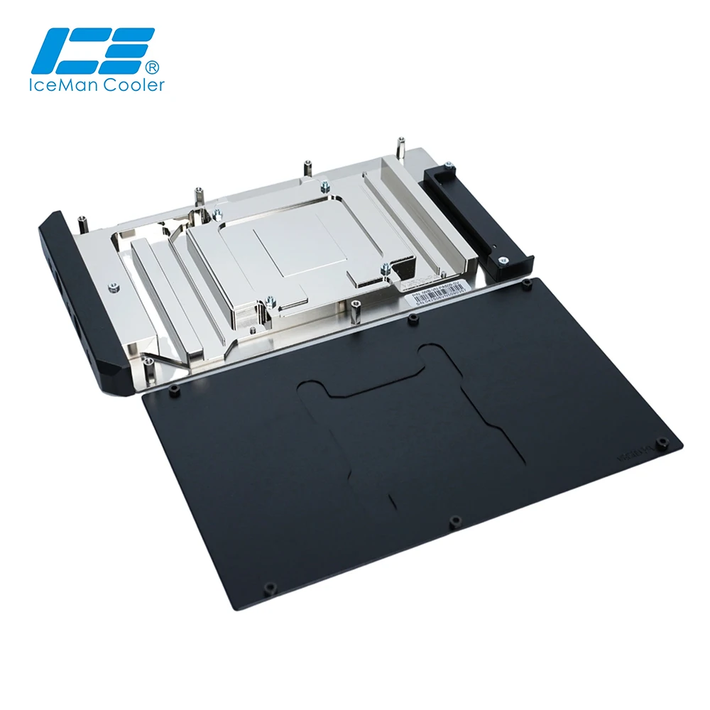 IceManCooler-bloque de agua GPU de Metal para Palit Geforce RTX 5090 GameRock, Enfriador de tarjetas Gainward 5090 Phantom GS con placa posterior