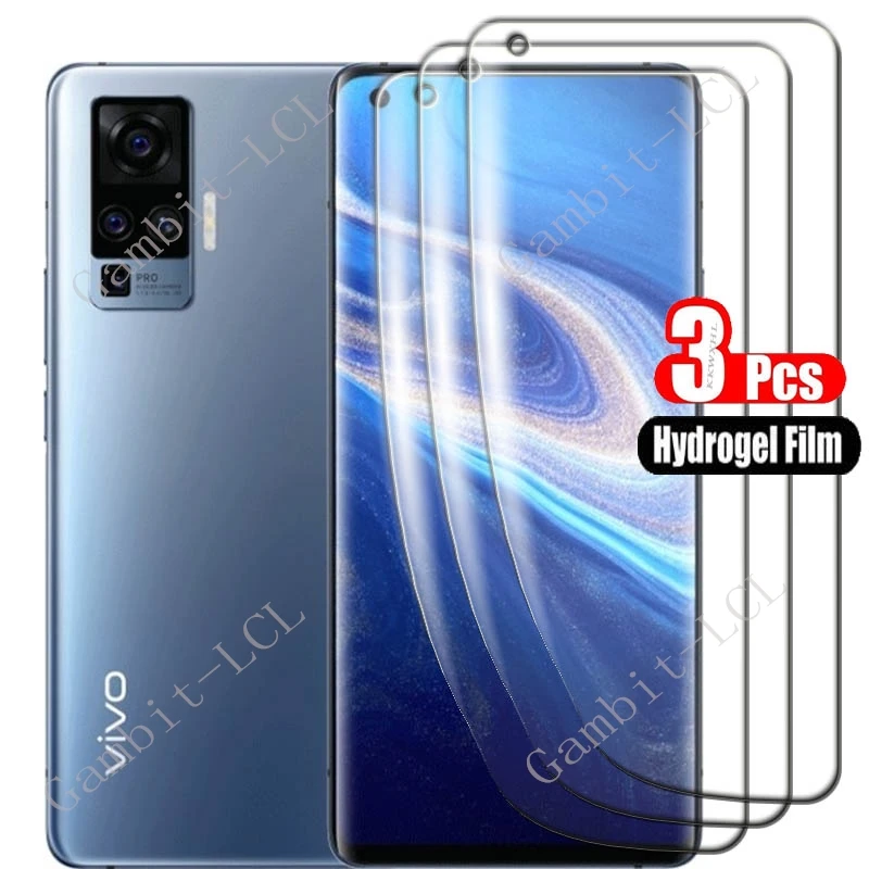 Para Vivo X50 Pro + 6,56 "VivoX50 X50Pro Plus X51 5G hidráulica HD película de hidrogel suave cubierta protectora completa de pantalla - imagen 2