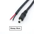 16awg 18cm DC male