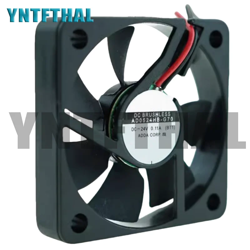 Nuevo AD0524HB-G70 5010 24V 0.11A 2 líneas ventilador de refrigeración - imagen 2