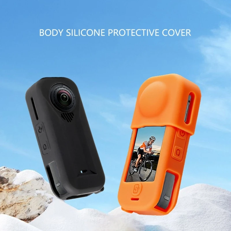 Funda silicona para cuerpo cámara 360 Air y lentes protección completa K1KF