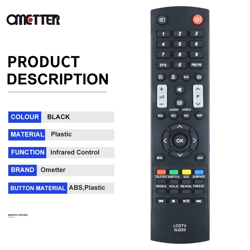 Control remoto Original GJ220 para Sharp TV LC-32LE430E LC-32LD170E LC-32LD172E LC-50LD272E LC-32LD171E LC-50LD265E LC-50LD264E - imagen 4