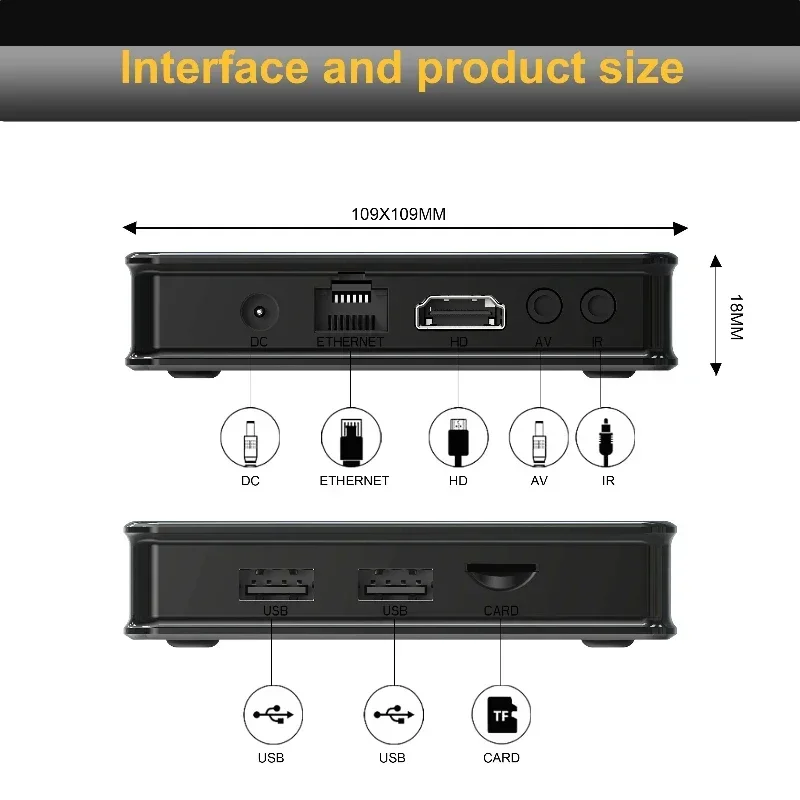 Dispositivo de TV inteligente X5 Allwinner H313, decodificador con Android 10,0, Reproductor Multimedia Inalámbrico, Wifi 1,5 + 8/2 + 16 GB, 10,0, EE. UU./UE/AU/Reino Unido - imagen 5