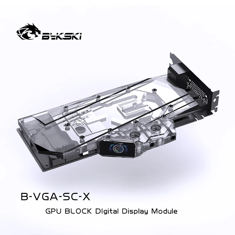 Bykski Medidor Temperatura Agua GPU G1/4 con Pantalla LCD - imagen 5