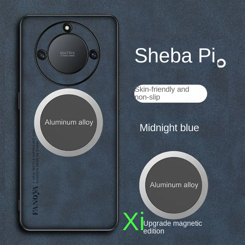 Funda de piel sintética suave para Huawei Honor X9B, carcasa trasera protectora magnética para Huawei Honor X9A X9B X9 b x9a