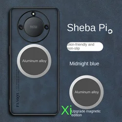 Funda de piel sintética suave para Huawei Honor X9B, carcasa trasera protectora magnética para Huawei Honor X9A X9B X9 b x9a