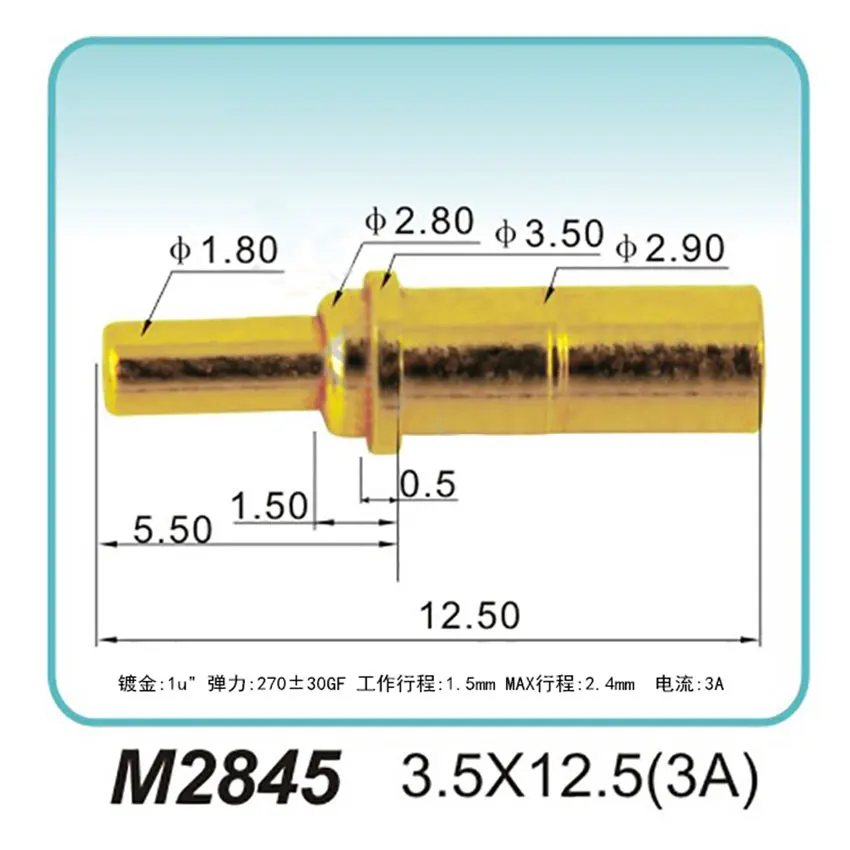 M2845 3.5x12.5mm 3A