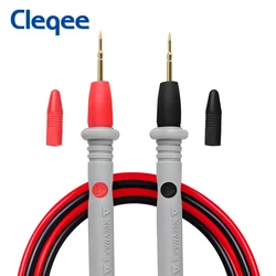 Puntas de Prueba Cleqee Multímetro Banana 4 mm Aguja Fina