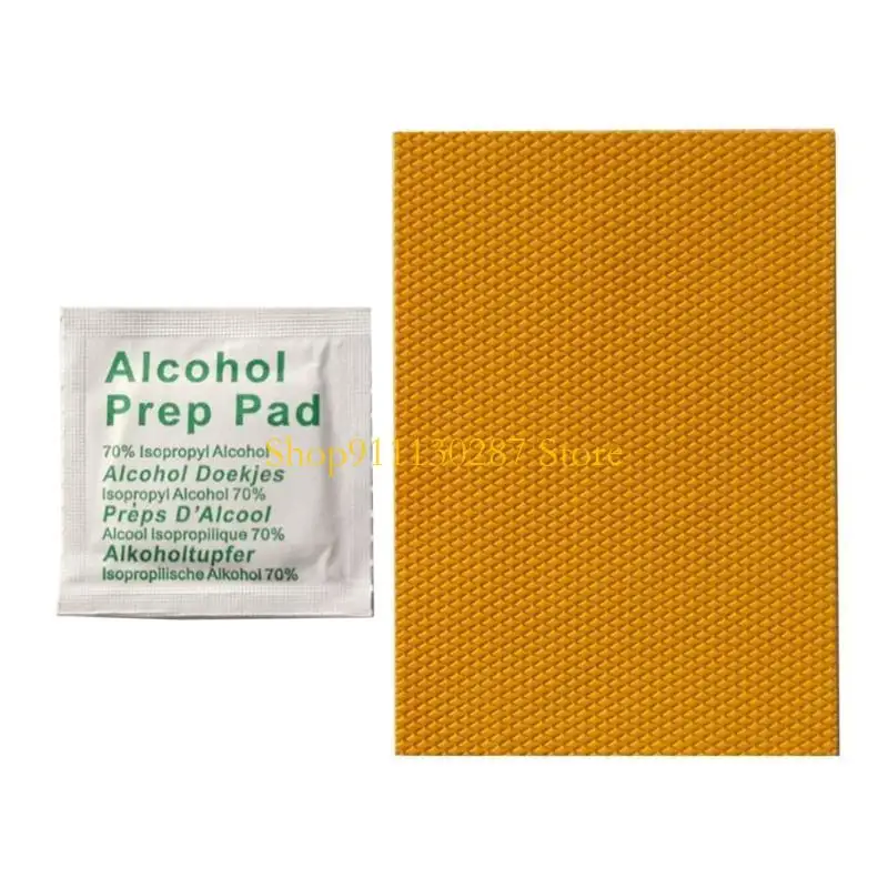 J1HC 3,86x2,68 "DIY Mouse Skin cinta agarre antideslizante almohadilla autoadhesiva resistente sudor - imagen 4