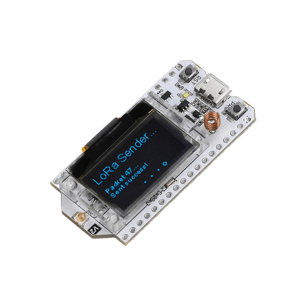 SX1276 0,96 OLED ESP32 WiFi Bluetooth Placa de desarrollo LoRa Node 868-915MHZ versión V2 procesador Tensilica LX6 de doble núcleo - imagen 4