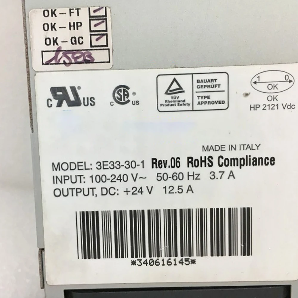3E33-30-1 para fuente de alimentación de biblioteca de cinta MAGNETEK 24V/12,5A - imagen 3