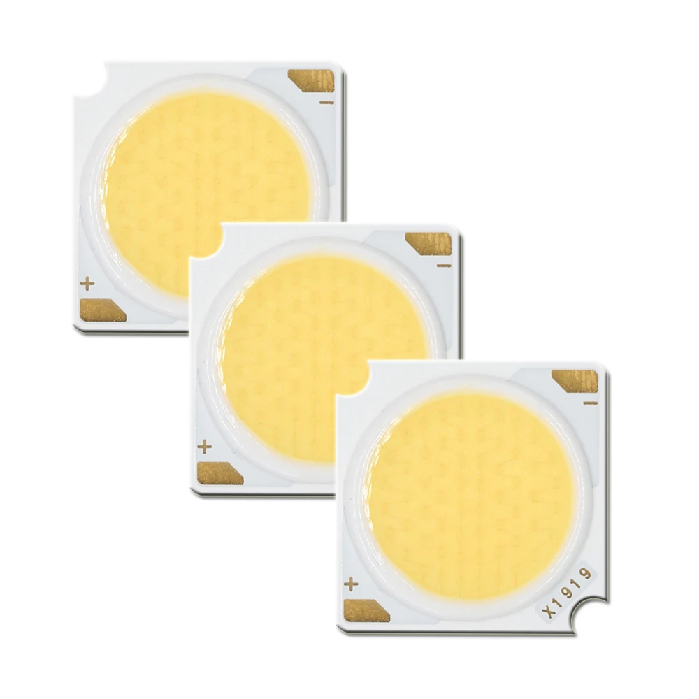 1 Uds bridgelux COB Chip 50W 40W 30W 20W 10W lámpara de matriz led 1919 DC30-33V Led ForTrack iluminación reflector colorido - imagen 2