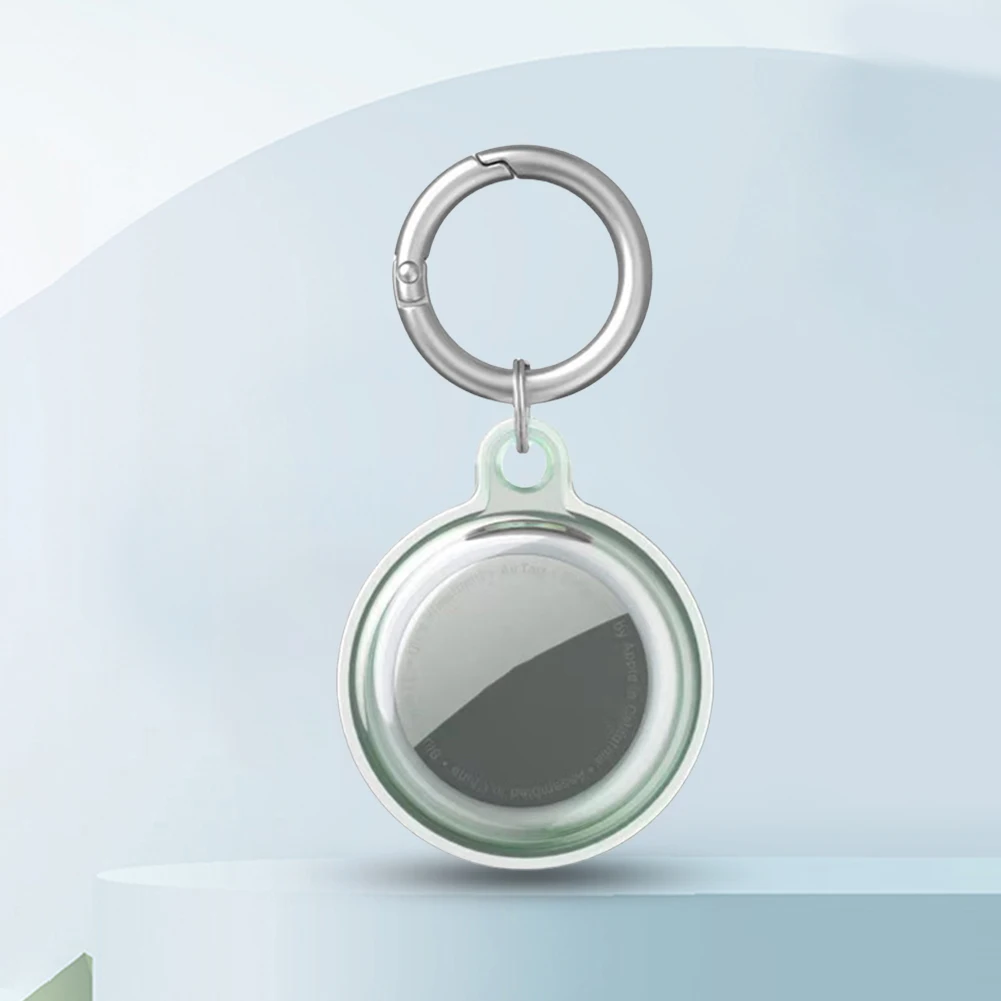 Funda protectora de TPU para Apple Airtag, carcasa a prueba de golpes con llavero - imagen 3