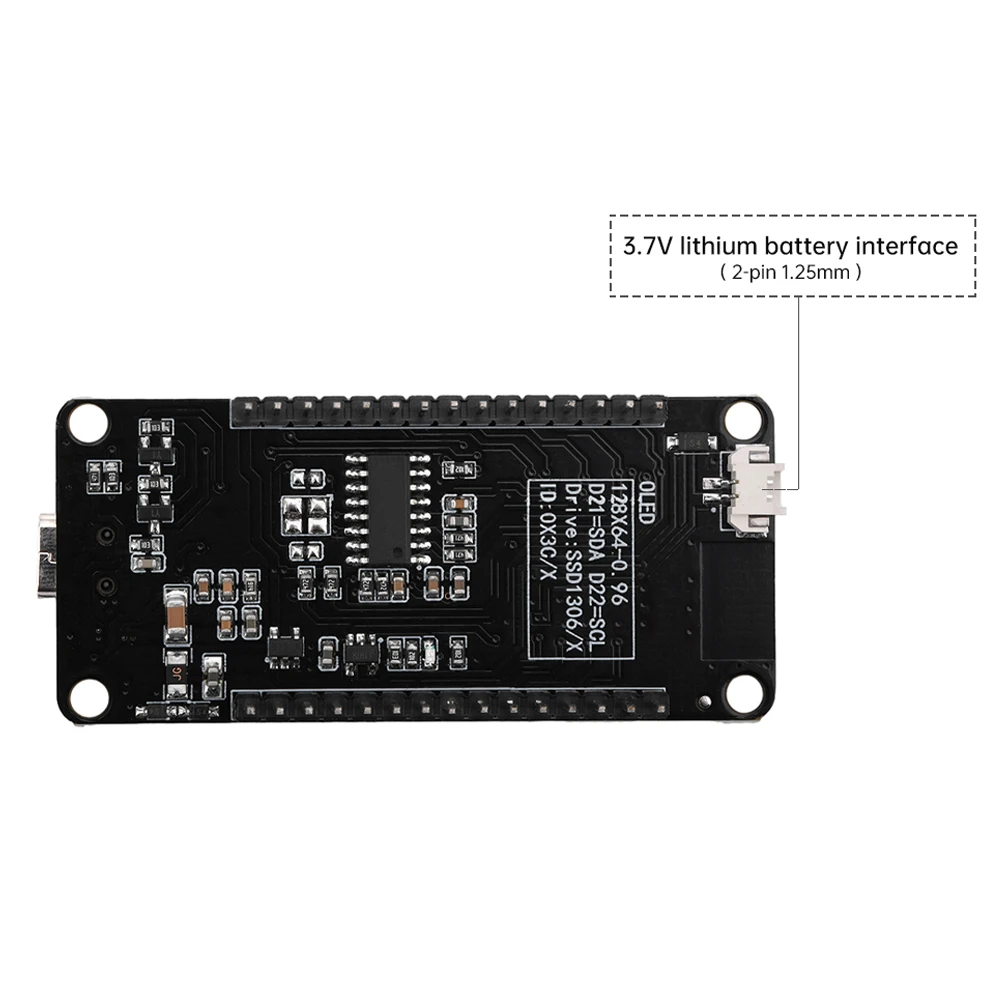 Placa de desarrollo ESP32 ESP-32D CH340C WIFI Bluetooth placa de desarrollo con 0,96 OLED adecuado para Arduino - imagen 4