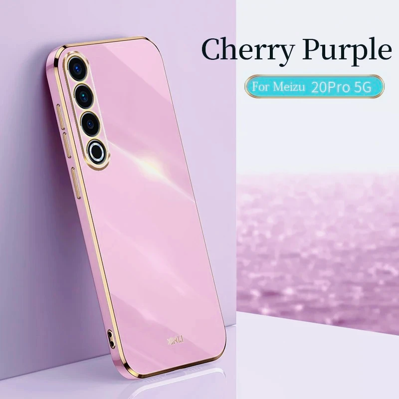 Para Meizu 20 Pro funda suave de TPU funda protectora de cámara antihuellas para Meizu 20 Pro 5G