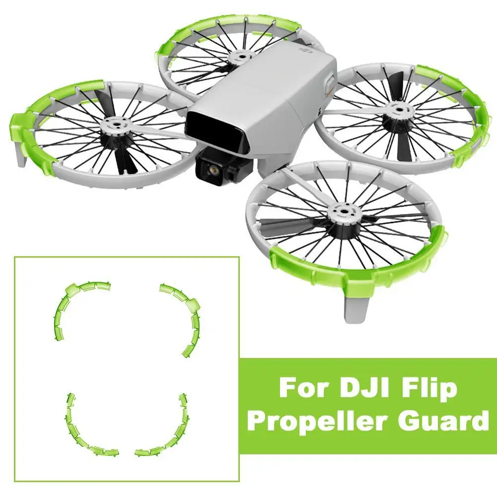 Para DJI Flip cubierta protectora anticolisión cubierta protectora anticolisión tira anticolisión antiarañazos