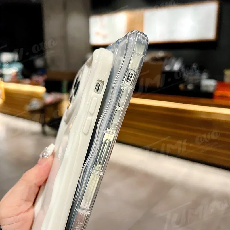 Preciosa funda de onda suave Demon Slayer para iPhone 16 15 14 13 12 11 Pro Max X XR XS 8 7 Plus SE 2020, funda trasera de silicona a prueba de golpes - imagen 5