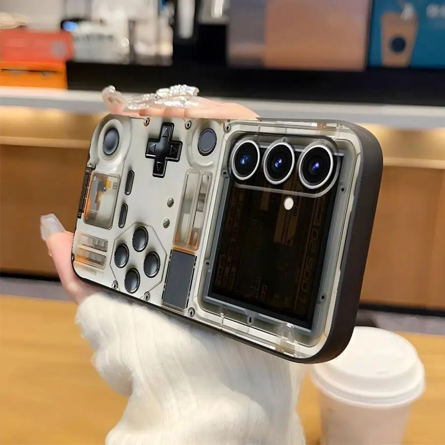 Funda de teléfono suave negra de arte de máquina avanzada para Honor X6 90 X5b 8X X9a 200 400 Lite 70 Magic5Lite X7 X8 - imagen 4