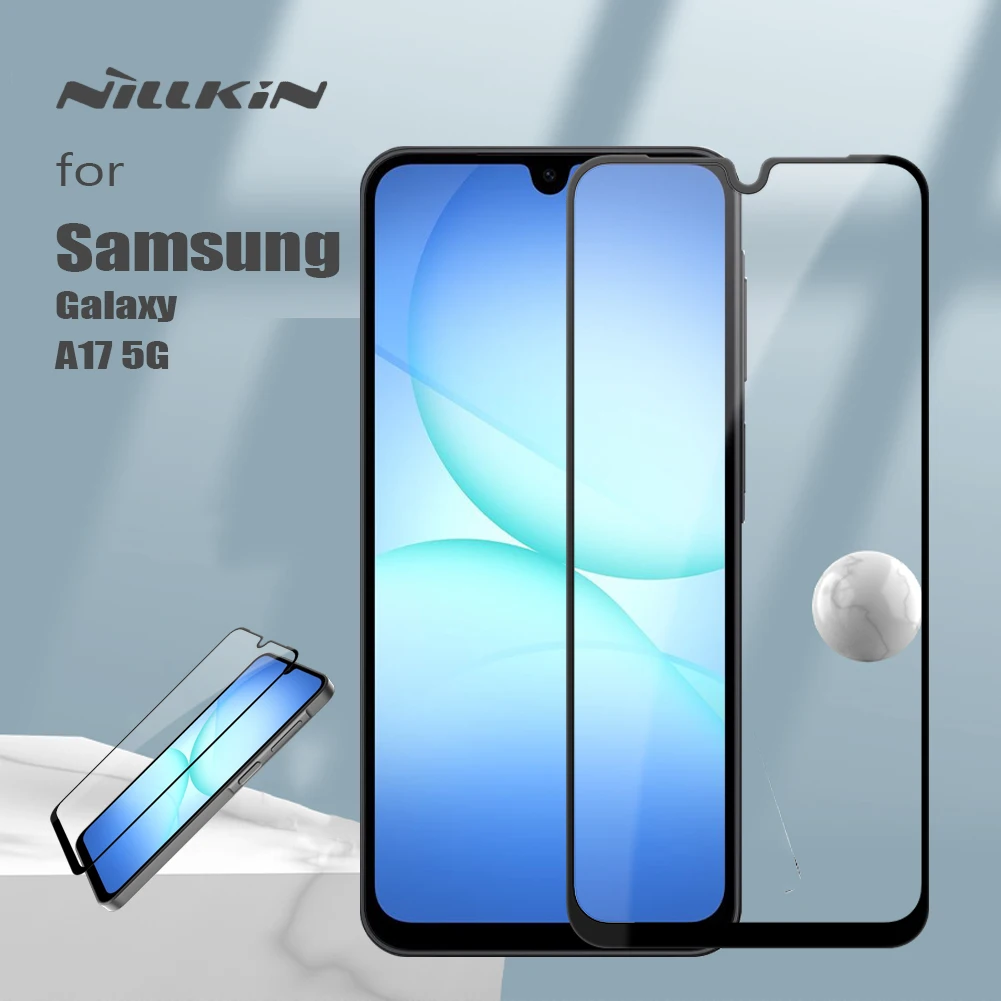 Nillkin for Samsung Galaxy A17 5 Tempered Glass 2.5D 9H CP+PRO Full Cover Glue Screen Protector - imagen 2