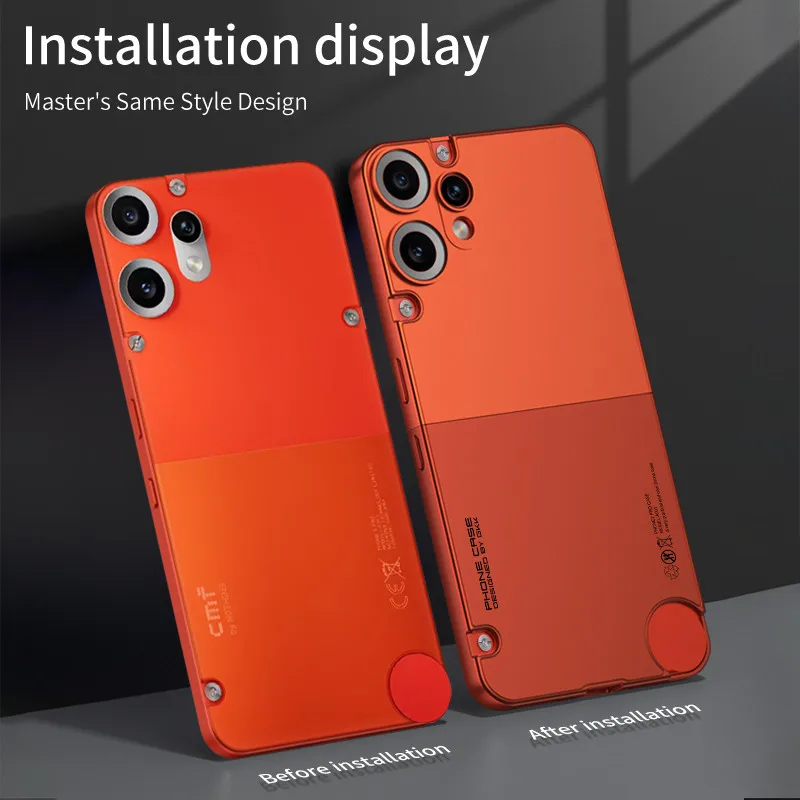 For Nothing CMF Phone 2 Pro Case GKK Funda protectora de lente de PC dura desmontable ultrafina para teléfono - imagen 5