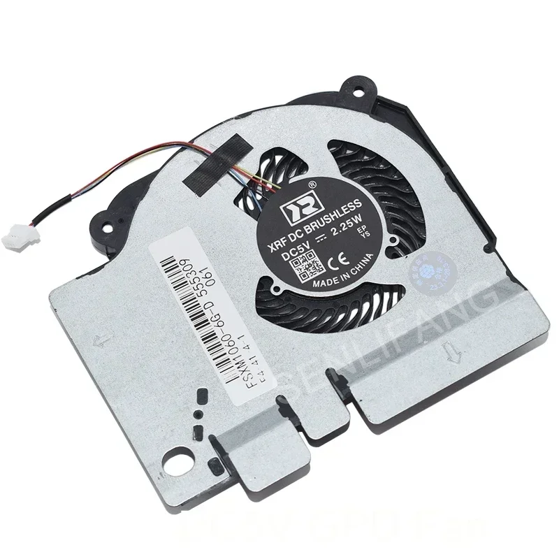 Para portátil Xiaomi Mi Gaming 5V 12V 171502 -AA AD AB AK AM GTX1050 1060 RTX2060 EG75071S1-C010/C020-S9A Ventilador de refrigeración de CPU para computadora portátil - imagen 4