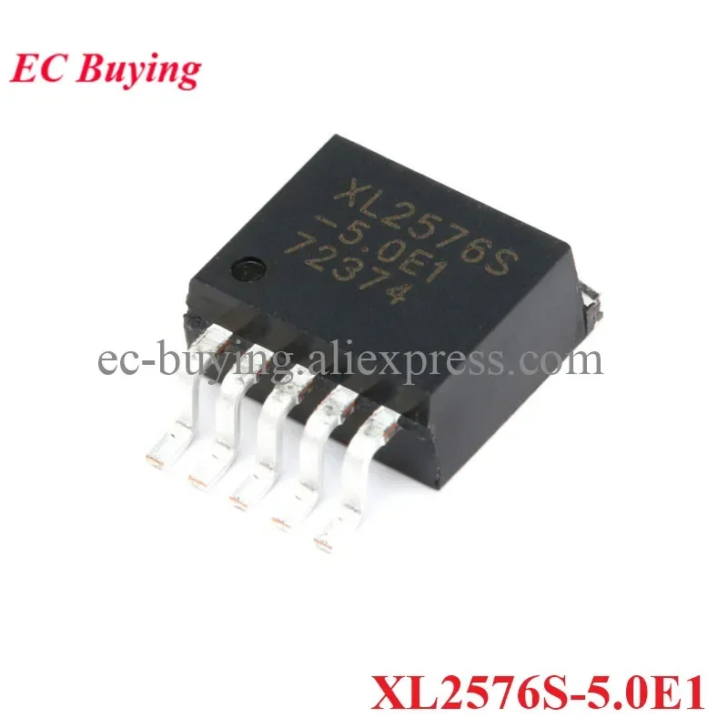 5 unids/lote XL2576S-ADJE1 XL2576S-ADJ XL2576S-5.0E1 XL2576S-5.0 XL2576S-12E1 TO263-5 Buck reductor DC convertidor regulador IC Chip - imagen 3