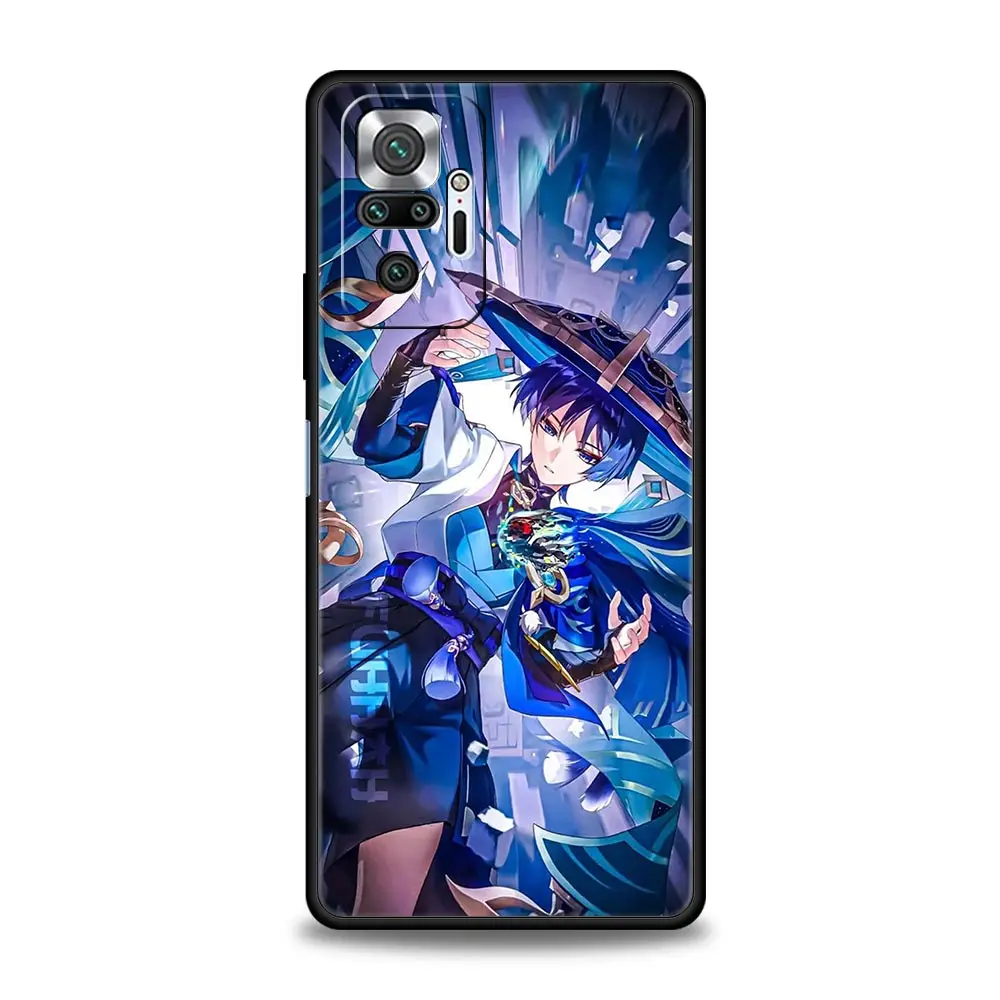 Honkai Star Rail Genshin Impact funda de teléfono para Xiaomi Redmi Note 13, 12, 5G, 11, 10 Pro, 4G Plus, 9S, 9, 8, 9T, 8T, 10C, 9C, 9A, cubierta suave - imagen 4