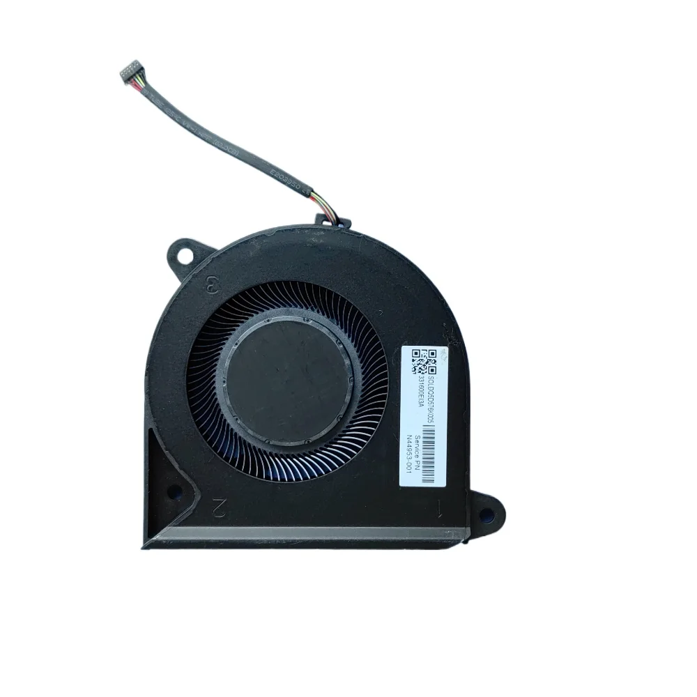 Ventilador de refrigeración de CPU para portátil HP 24-CR 27-CR N44953-001 T3EB DC5V 2,5 W 6 pines - imagen 2