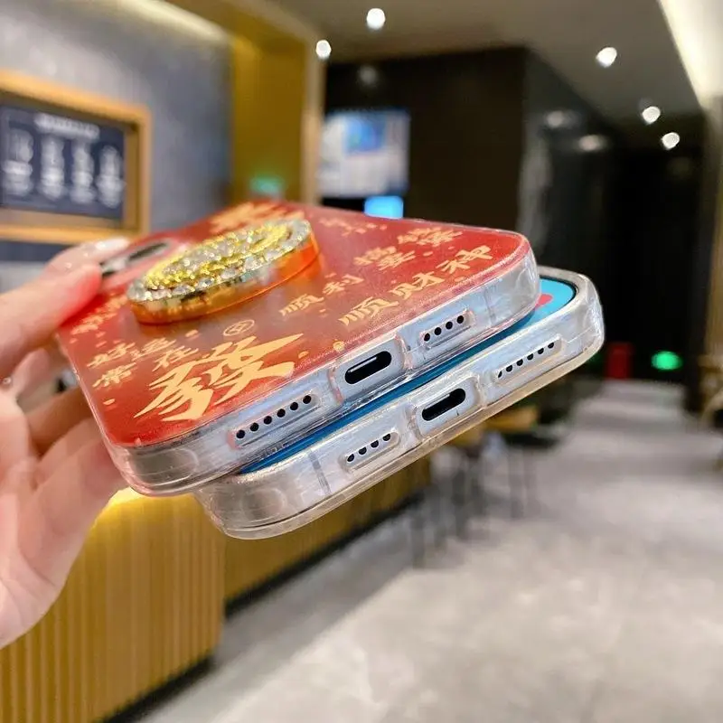 Tocadiscos Get Rich funda acrílica para iPhone 16 15 14 13 12 11 Pro Max XS XR cubierta protectora de pantalla a prueba de golpes - imagen 5