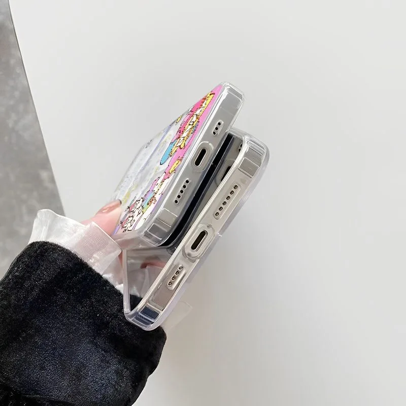 Funda de teléfono magnética Magsafe con pequeñas estrellas gemelas para Samsung Galaxy S25 S24 S23 S22 S21 S20 FE Plus, funda de TPU transparente ultrasuave - imagen 3