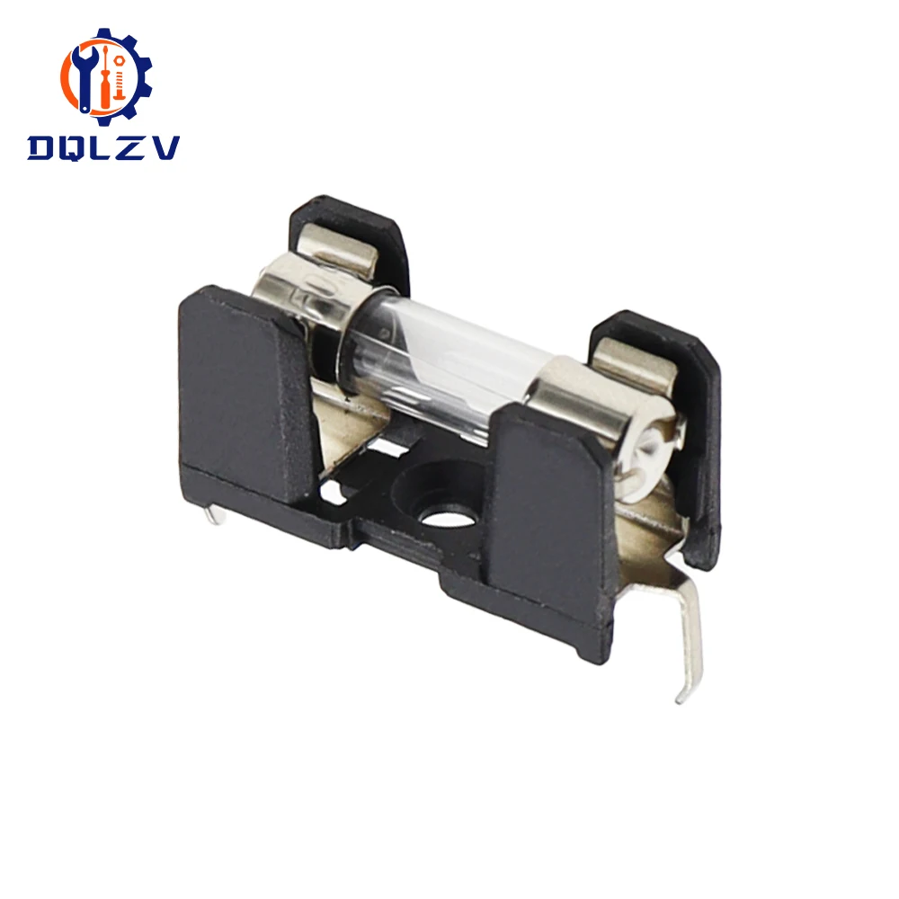 Portafusibles de vidrio de 5x20mm, 5x20, 10A, 250V, montaje en Panel de seguro PCB - imagen 5