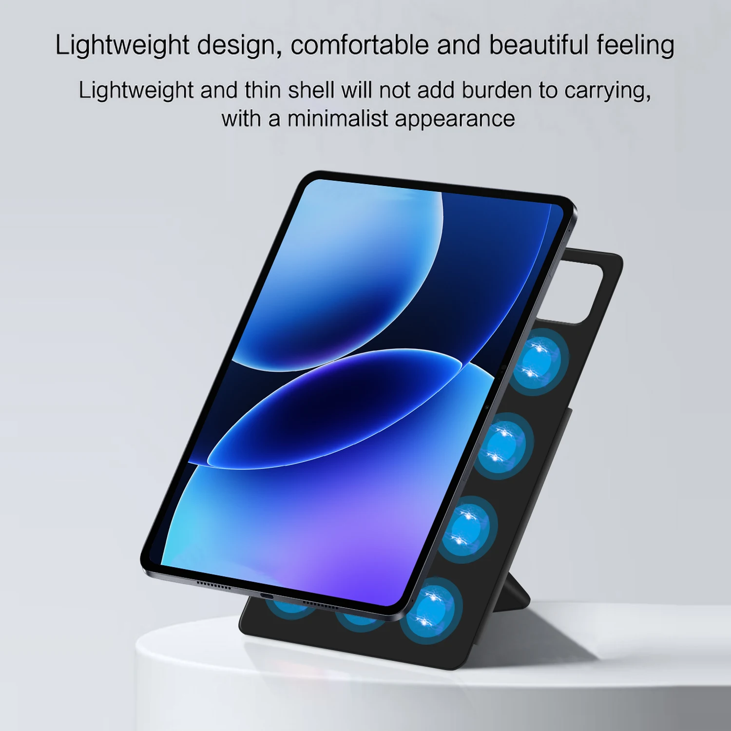 Funda magnética plegable en Y para Xiaomi Pad 8, funda inteligente con soporte para Xiaomi Mi Pad 7 8 MiPad7 Mipad8 Pro, funda protectora para tableta de 11,2 pulgadas - imagen 4