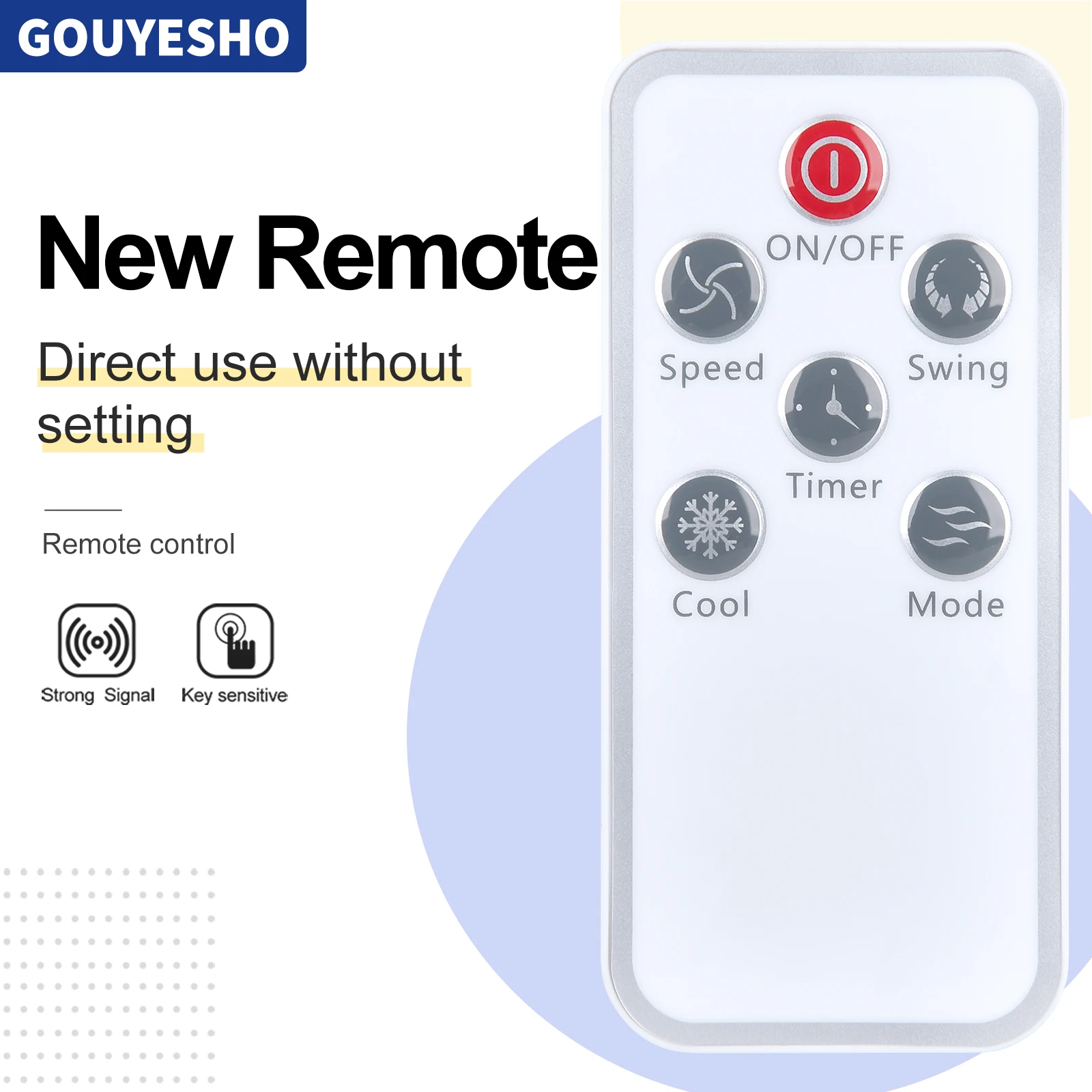 Nuevo mando a distancia de repuesto para COSTWAY 3 en 1 enfriador de aire 65W
